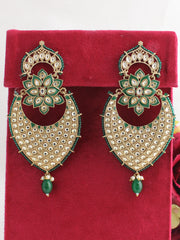 Arushka Earrings-Green