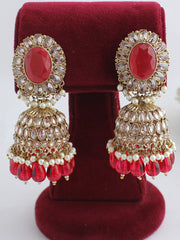 Rehana Earrings-Hot Pink 