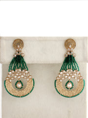 Shanaya Earrings-Green