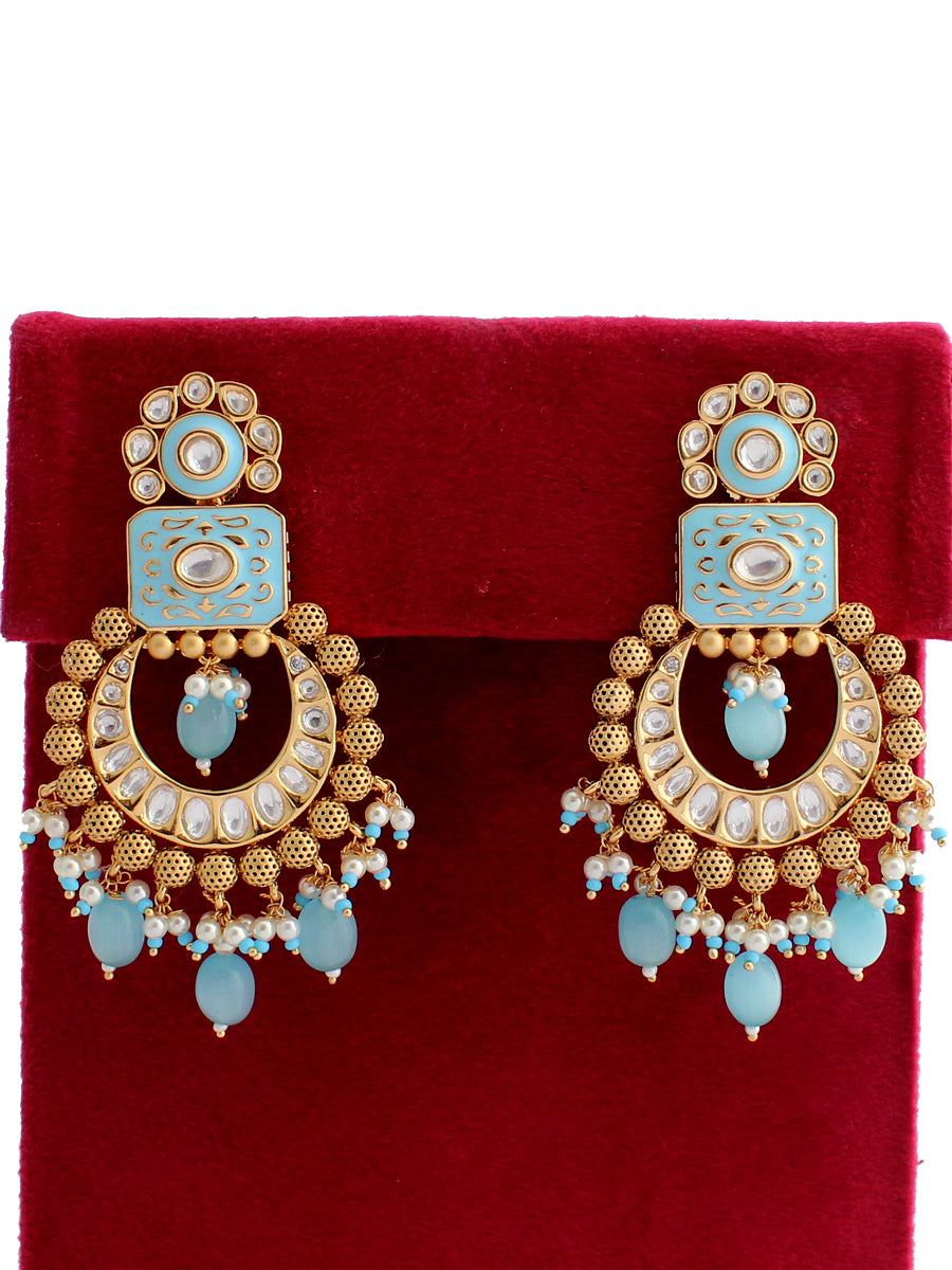 Tanushri Earrings-Turquoise