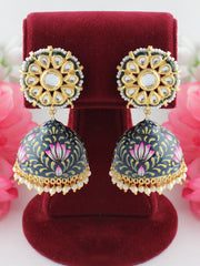 Tapsee Earrings-Blue