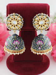 Tapsee Earrings-Blue