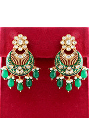 Vritee Earrings-Green