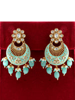 Vritee Earrings-Mint Green