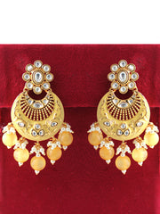 Vritee Earrings-Yellow