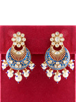 Vritee Earrings-Blue