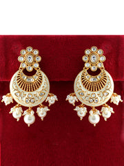 Vritee Earrings-Ivory