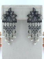 Binal Earrings-Antique Silver