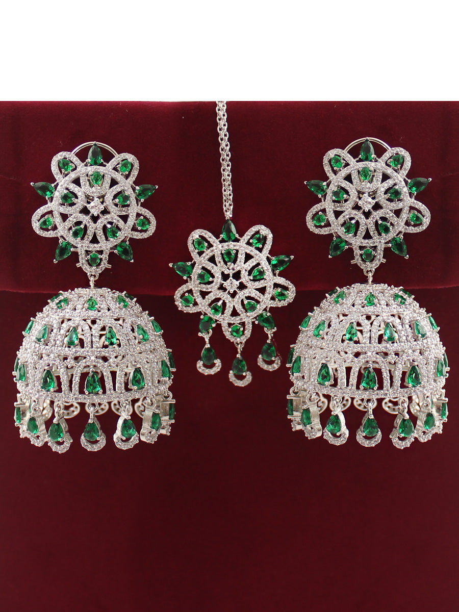 Sumona Earrings & Tikka