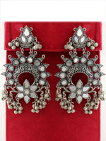 Yami Earrings-Antique Silver 