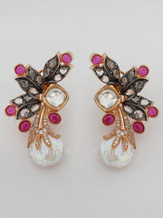 Drisha Earrings-Hot Pink