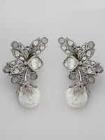 Drisha Earrings-Grey