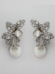 Drisha Earrings-Grey