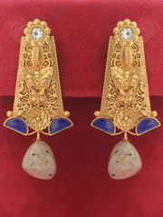 Tanusha Earrings-Blue