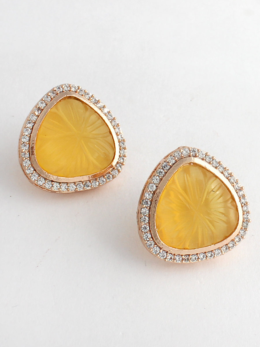 Suhani Earrings-Yellow