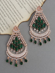 Shayna Earrings-Green
