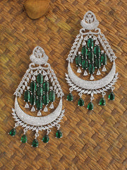 Shayna Earrings-Green