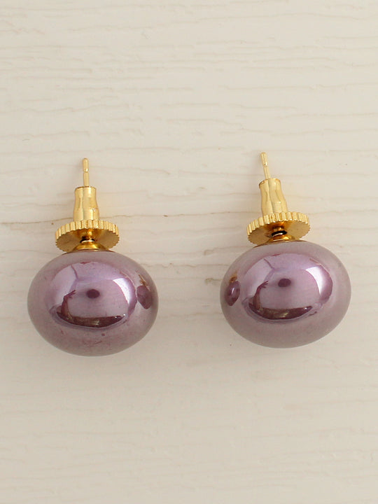 Sonika Earrings-Purple