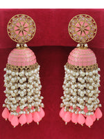 Heena Earrings-Pastel Pink