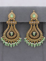 Shifa Earrings-Sage Green