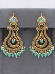Shifa Earrings-Mint Green
