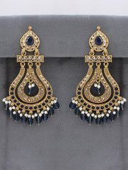 Shifa Earrings-Blue