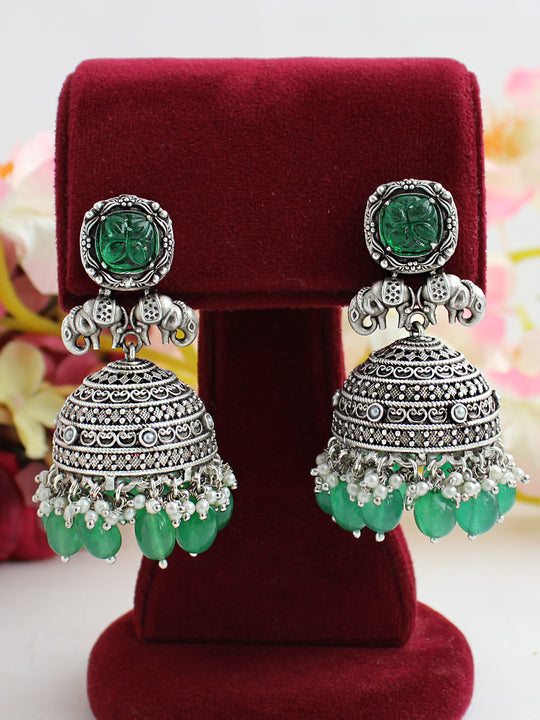 Namita Earrings-Green