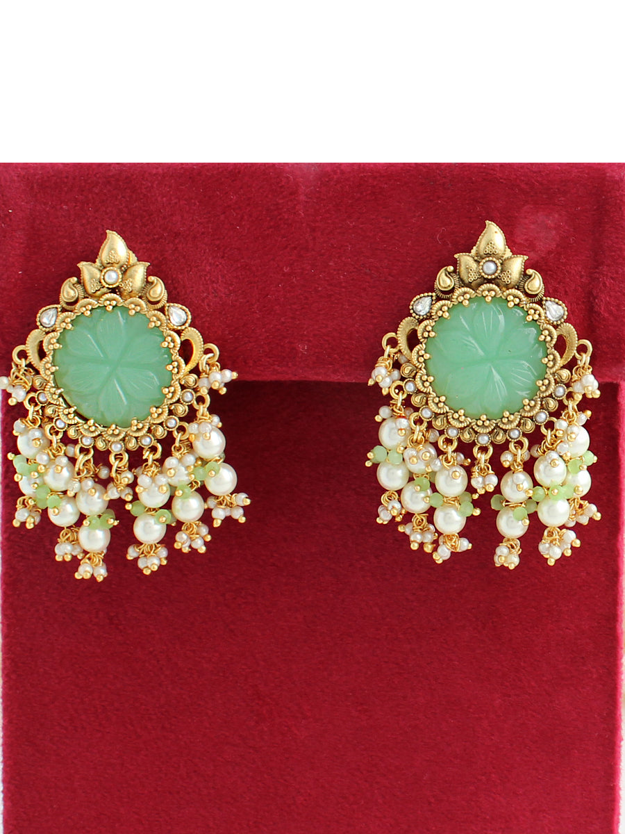 Ditya Earrings-Mint Green