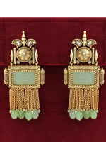 Aarohi Earrings-Mint Green