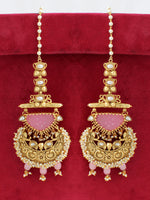 Sania Earrings-Pastel Pink
