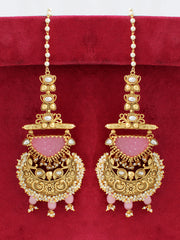 Sania Earrings-Pastel Pink