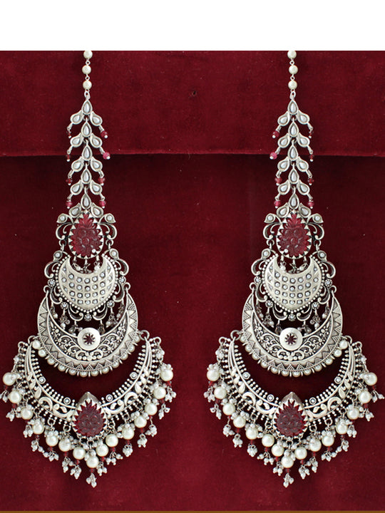 Shivani Earrings-Ruby