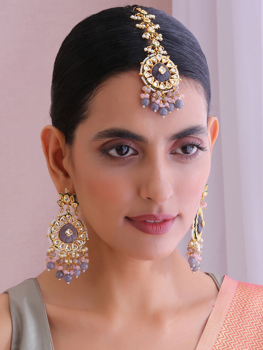 Akshara Earrings & Tikka