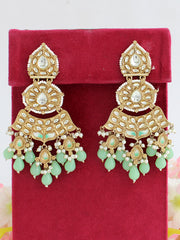 Sanjita Kundan Long Earrings