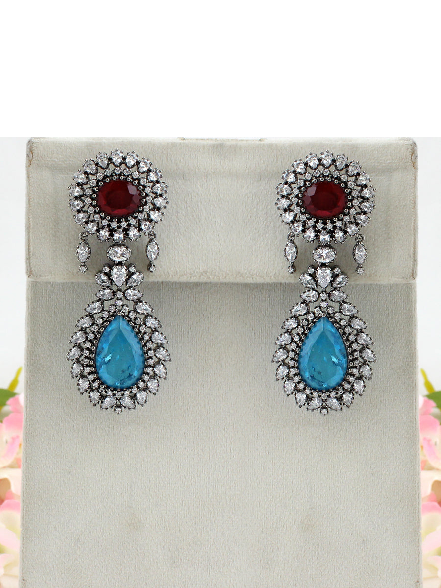 Kuwait Earrings-Turquoise