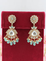 Shillong Earrings-Mint Green