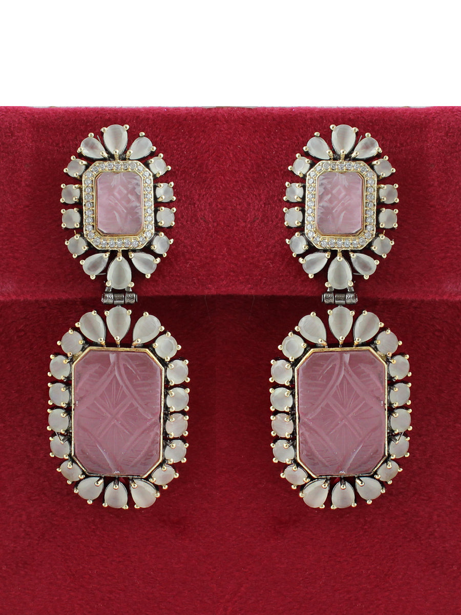 Evanshi Earrings-Pastel Pink