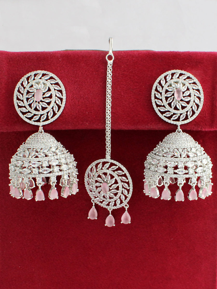 Nayra Earrings Tikka Set – Indiatrendshop