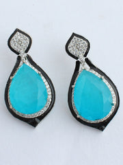 Romaina Earrings-Turquoise