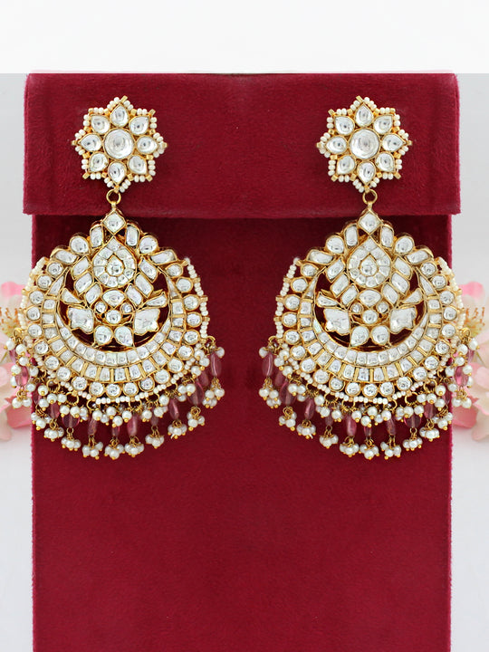 Pratyusha Earrings-Pink