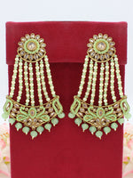 Aamira Earrings-Mint Green