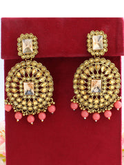 Aashi Earrings-Pink 