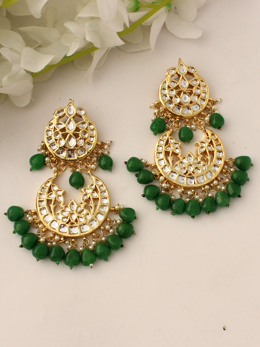 Dhwani Earrings-Green