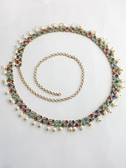 Rubina Waist Chain-Multicolor