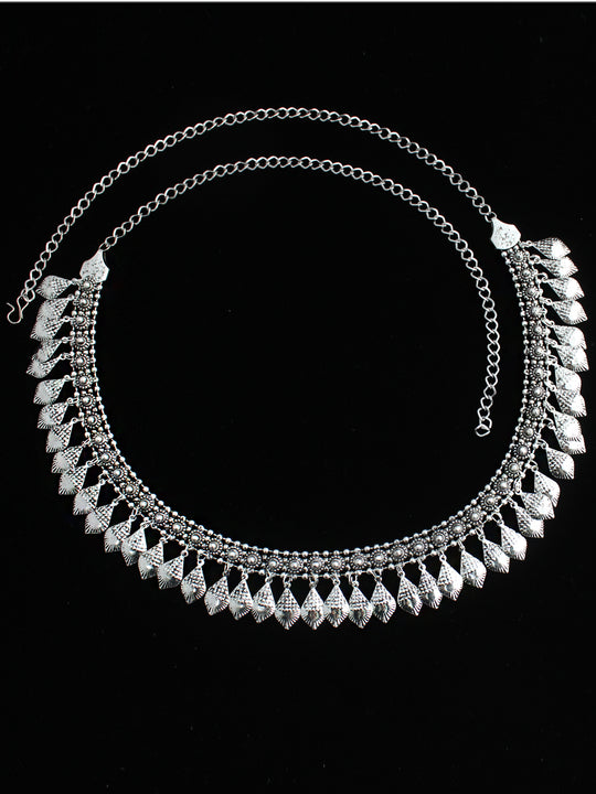 Amishi Waist Chain-Antique Silver