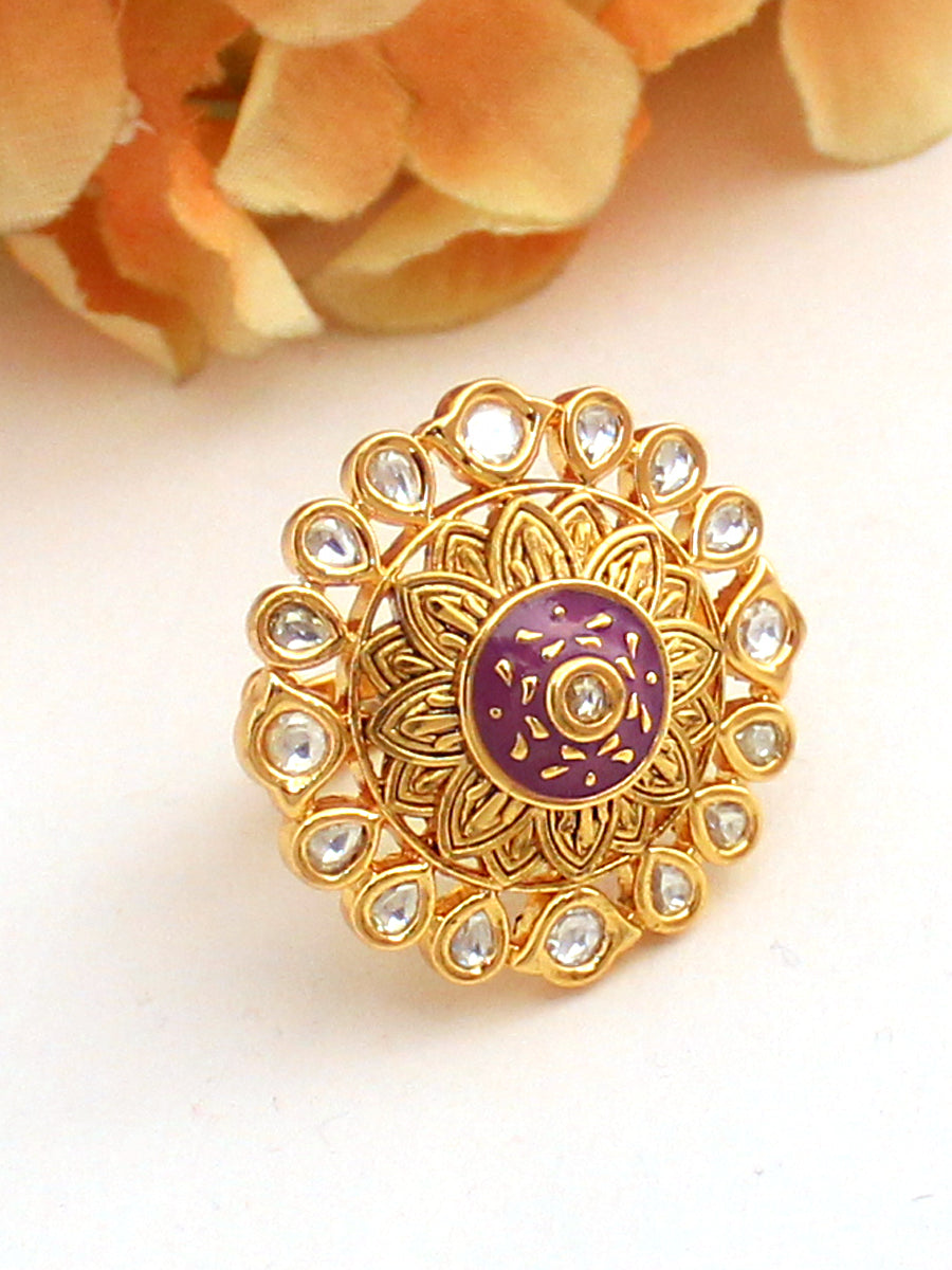 Gwalior Ring-Purple