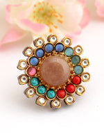 Gayatri Ring-Multicolor