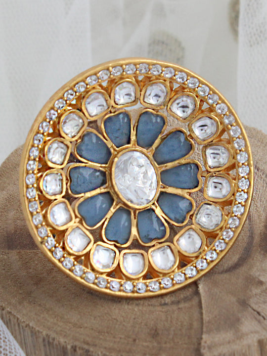 Pratyusha Ring-Blue