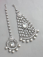 Mishti Hair Jhoomer & Tikka-Silver