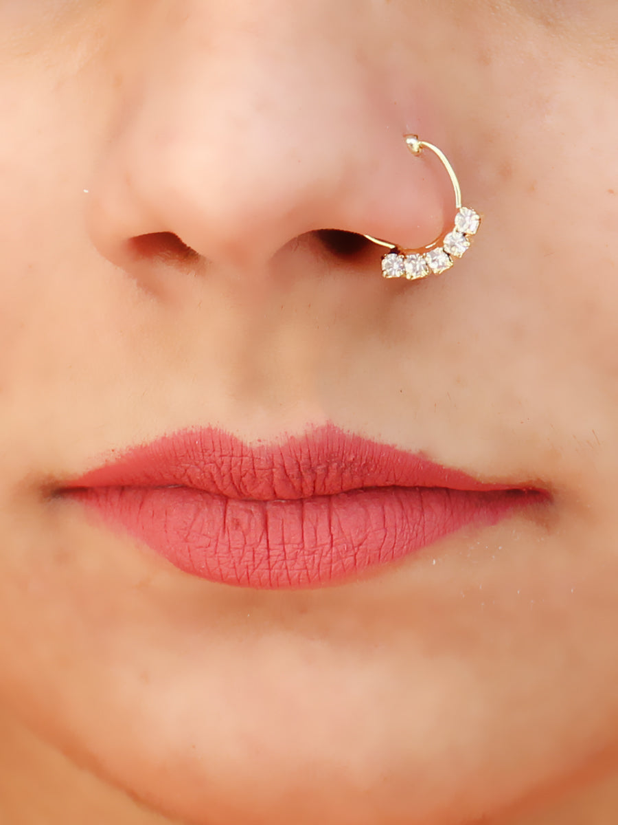 Ekta Nose Ring – Indiatrendshop - Main Image